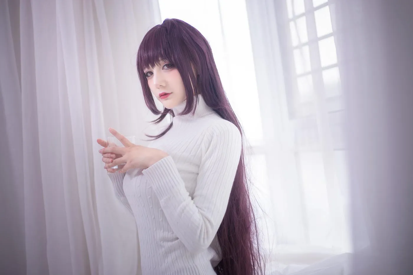 仙九Airi – NO.07 斯卡哈毛衣 [21P]插图6